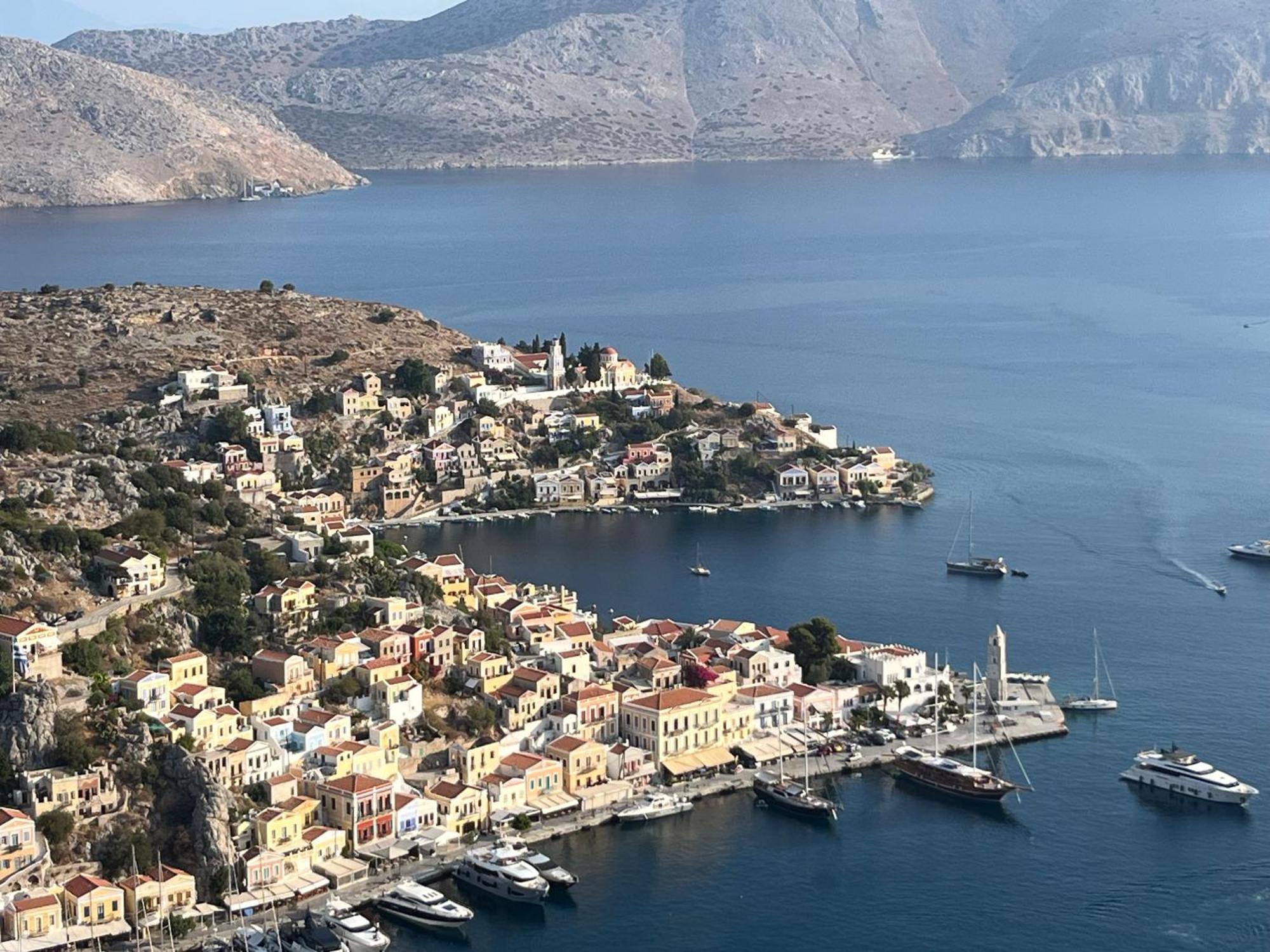 Aleminas Rooms Symi Exterior foto